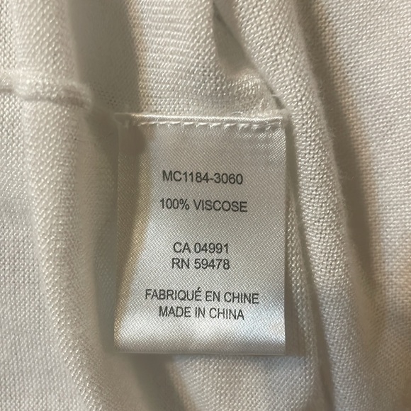 Saint Tropez West Women’s cardigan Size Medium sleeveless top has open front - Picture 5 of 9